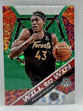 2019-20 Mosaic Pascal Siakam Will to Win #8 Green Prizm Toronto Raptors