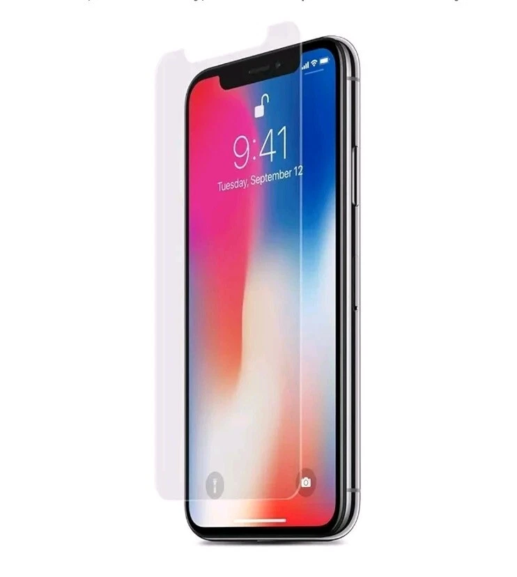 New PureGear High-Definition Tempered Glass Apple iPhone Xs/X - Clear No Box 3Ct - Image 2 of 4