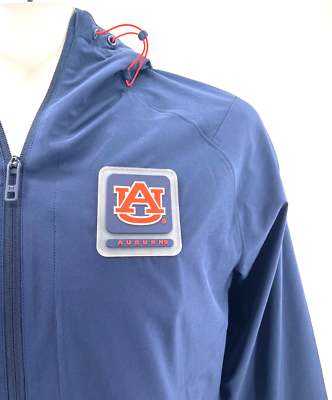NEW AU Auburn Tigers Under Armour Storm Navy Orange FZ Hooded