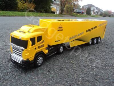 European Truck Yellow Lorry Radio Remote Control Car Steering Wheel 49cmL  UK