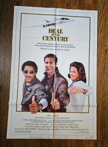 Deal Of The Century One Sheet Movie Poster Chevy Chase 1983