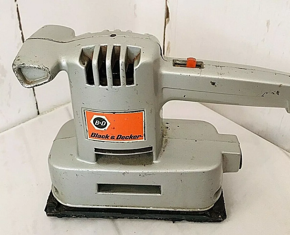 Black and on sale decker finishing sander