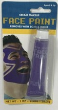 Amscan Purple Cream Makeup Face Paint 1 oz NEW NIB Washable Easy Clean 8 up