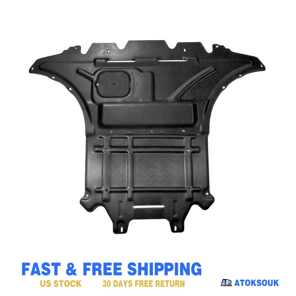 2Pcs For Audi A5 S5 2009-2017 Under Engine Splash Guards Front Engine Mud Flaps Foto 2 de 4