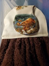 Set of 2 Handmade Hanging Kitchen Towels