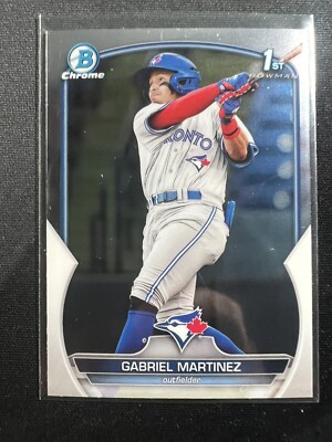 2023 Bowman Chrome Prospect #BCP-45 - Gabriel Martinez - Blue Jays 1st Bowman!