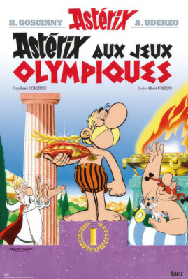 Asterix At The Olympic Games - Comic Poster (Original French Comic Cover)