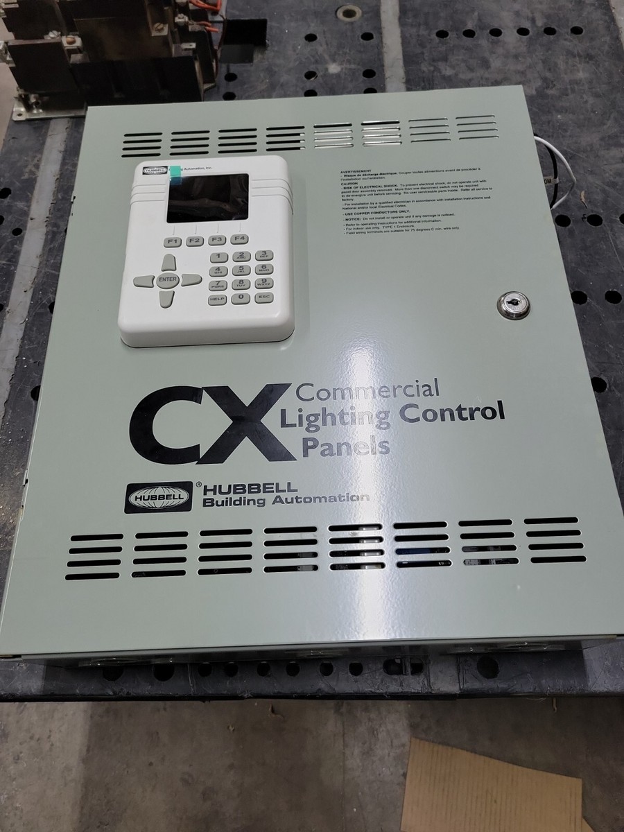 Hubbell Cx Series Lighting Control Panel Shelly Lighting