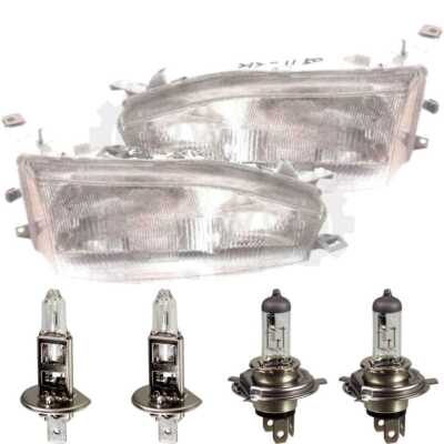 Halogen Scheinwerfer Set für Toyota Camry 11.91-10.96 H4/H1 ohne Motor