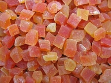  Dried Papaya chunks NO SULFUR LOW SUGAR