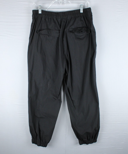 Adolfo Dominguez Womens Black Jogger Medium Elastic Waist Zipper Pocket Tapered - Picture 2 of 15