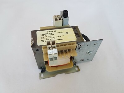 Siemens Transformator 4AV9806-6CB  125W  T50/B    Pri. 230V AC  /  Sec.24V DC