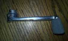 Vintage 1970s Car Window Crank Handle #184805 with Plastic Brown Oblong Knob