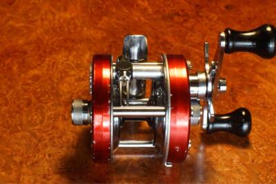Abu Garcia Ambassador 4500 Cherry Red Fishing Reel, Rare '78
