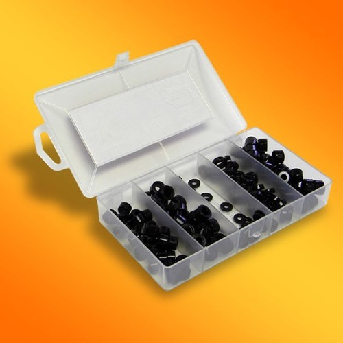 1/64 HO Scale AFX Slot Car Tires Jel Claws 150pk Fits Aurora, Johnny