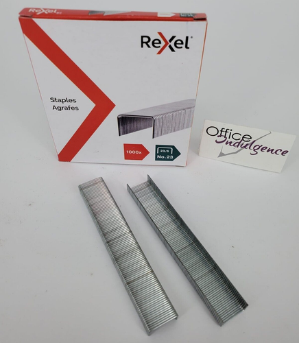 Punti Metallici Rexel 23/6 Mm - Confezione Da 1000 Pezzi Per Cucitrici - Foto 5