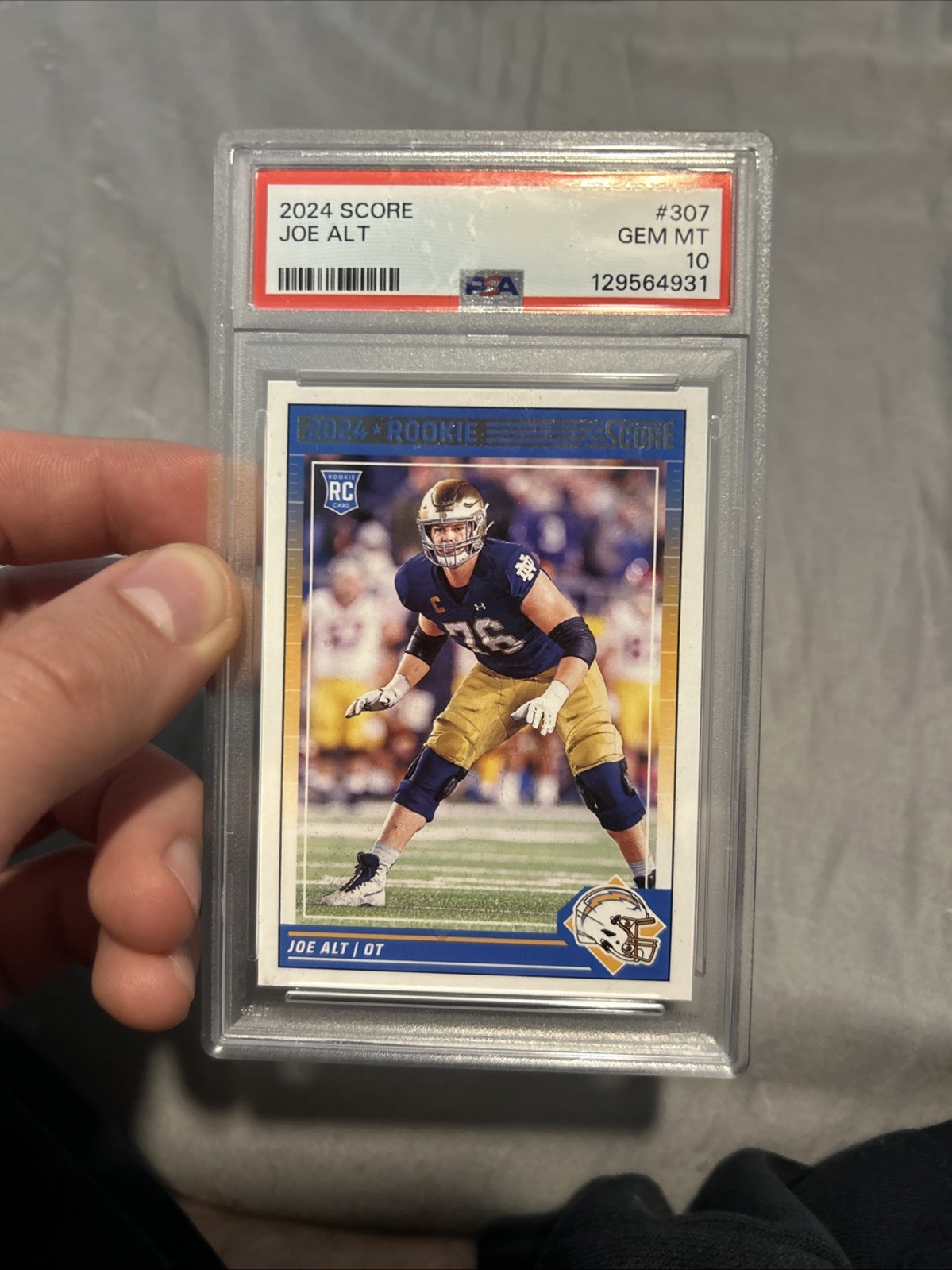 Joe Alt Panini Score #307 Base
