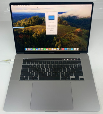 Apple MacBook Pro A2141 16'' i9 9. Gen 16GB RAM 1TB SSD Grade C US 212 Zyklen