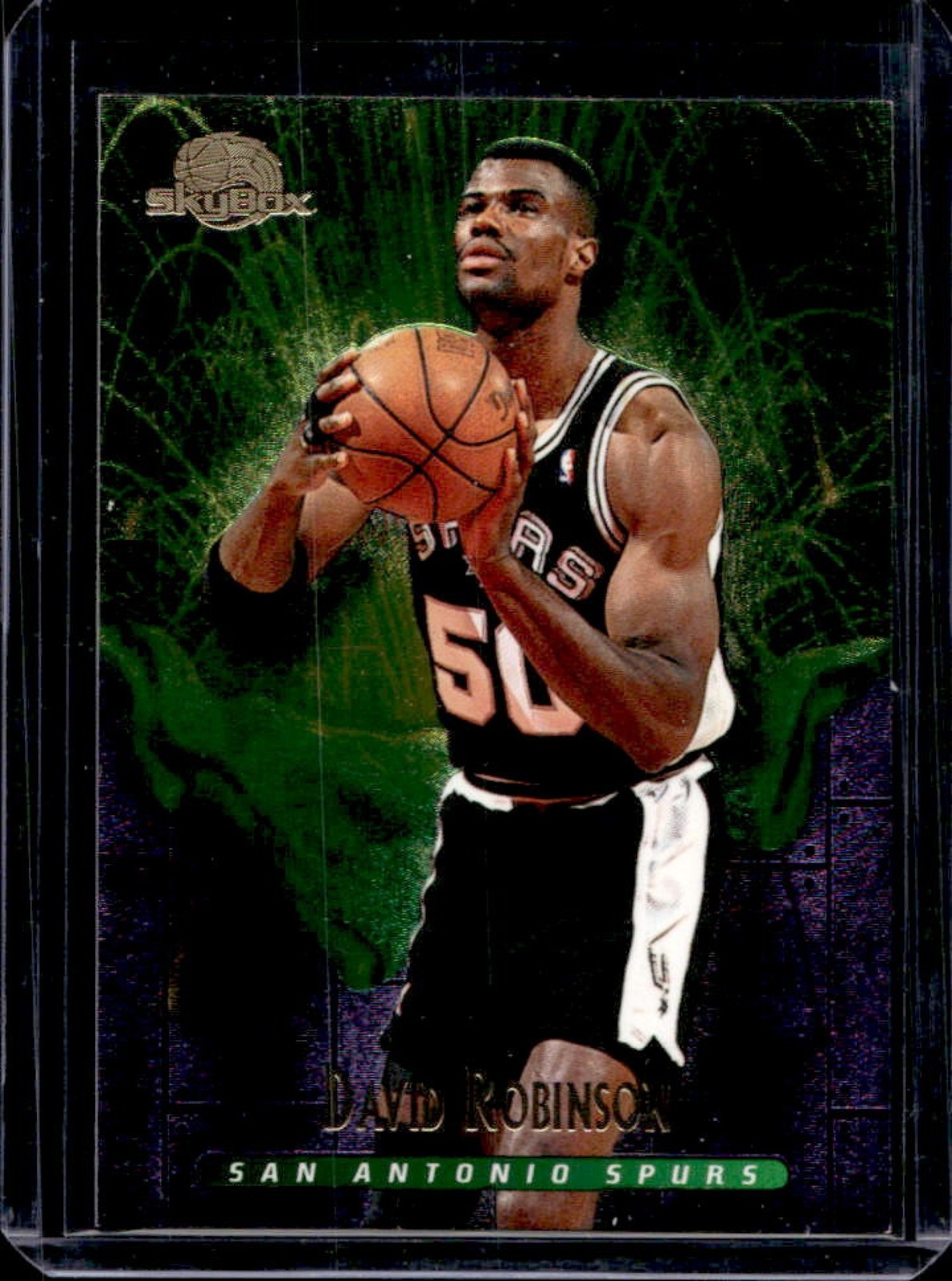 1995-96 Skybox Premium David Robinson Meltdown #M10 Spurs