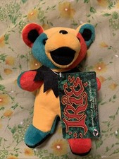 Grateful Dead Irie Beanie By Liquid Blue 7 Vintage 1998 Plush NWT