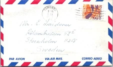 Canada 1980s Airmail - Toronto Ont - A02246