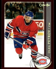 2002-03 O-Pee-Chee #84 Oleg Petrov Montreal Canadiens Factory-Set Hockey Card