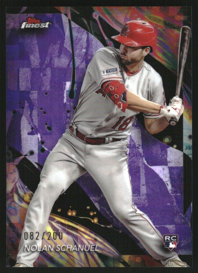 2024 Finest Purple Refractors #182 Nolan Schanuel /200