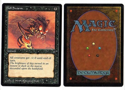 HELL SWARM Legends MTG MAGIC VINTAGE O242