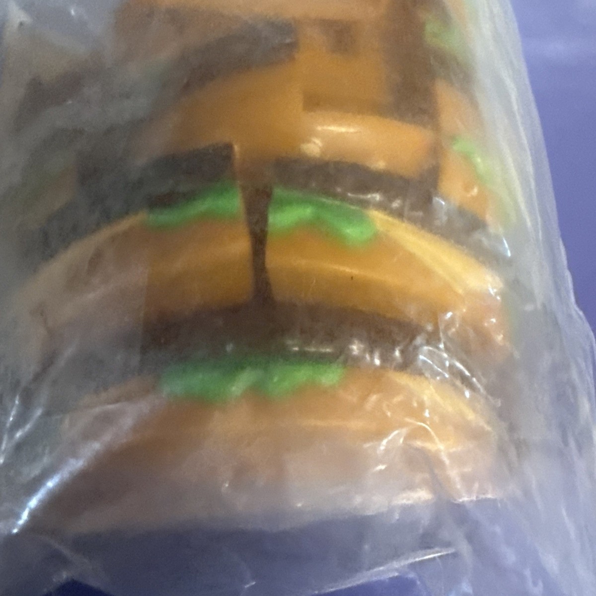 McDonald's Happy Meal 1993 Toy Mc I.Q. Challengers Hamburger