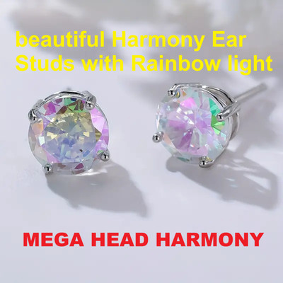 Ohrstecker Prana Frequenz Aura-Harmonie Energy-Ear-Plug Chakra Balance Rainbow