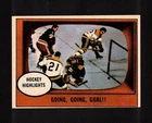 1961-62 WORSLEY IA GOING, GOING, GOAL!! #64 VG-EX Topps * HOF GOALIE Hockey Card