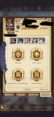 AFK Arena Whale Endgame Account
