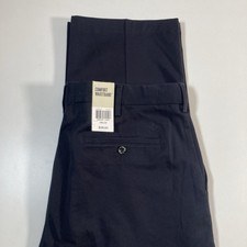 NEW DOCKERS Chino Pants 36x32 Navy Blue Comfort Waistband Stretch NWT