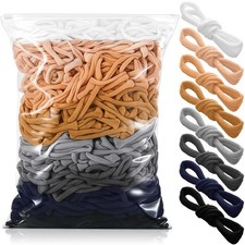 900 Pcs Neutral Color Weaving Loom Refill Loops 7-inch Loom Loops Potholder W...