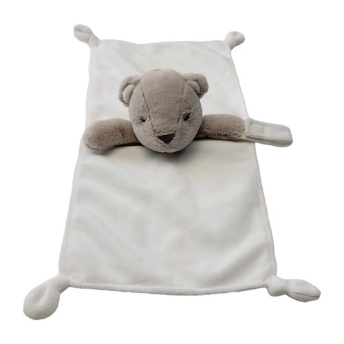 Carter’s Baby Pacifier Holder Rattle Teddy Bear Cream Lovey