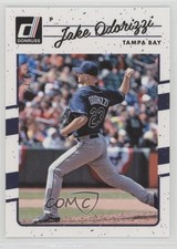2017 Panini Donruss Aqueous Test 24/49 Jake Odorizzi #157 y0i