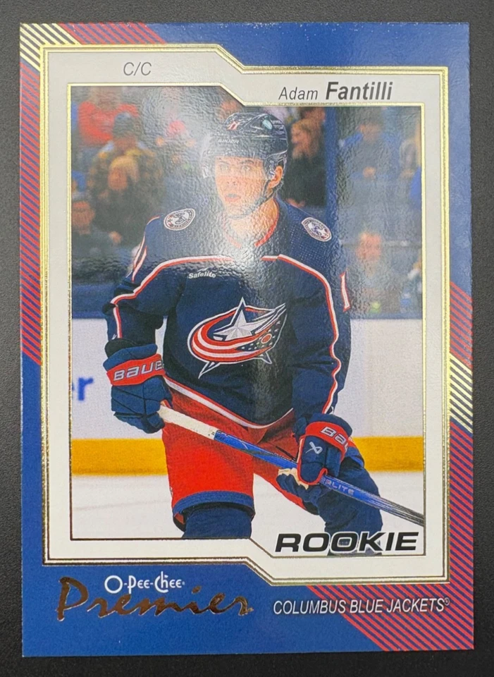 2023-24 O-Pee-Chee ADAM FANTILLI Rookie Premier #P-93 - Image 3 of 3