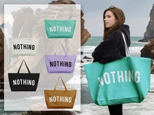 Canvas Tote Bag - Extra Large Shopping Beach Totes Bags Reusable Shopping Bag