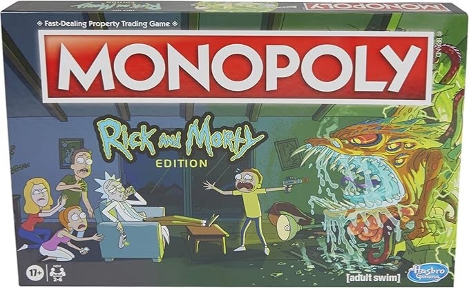 EDICIÓN MONOPOLY RICK AND MORTY NUEVO