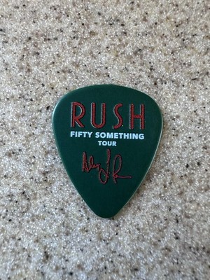 Rush Guitar Pick Fifty Something Tour 2026