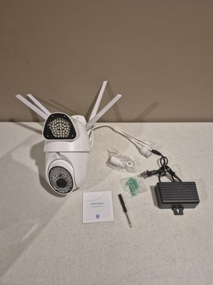 WiFi Smart Net Camera V380 Pro Remote Viewing Light Bulb