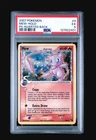 2007 Pokemon Mew Pop Series 5 Holo bleed Inverted Back 3/17 PSA 5