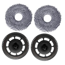 For Roborock QV 35A QV 35S Mop Bracket and Pads Replacement for Qrevo Vacuum