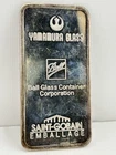 Vintage Yamamura Glass Ball Container Corporation 3.285 oz Fine Silver Bar