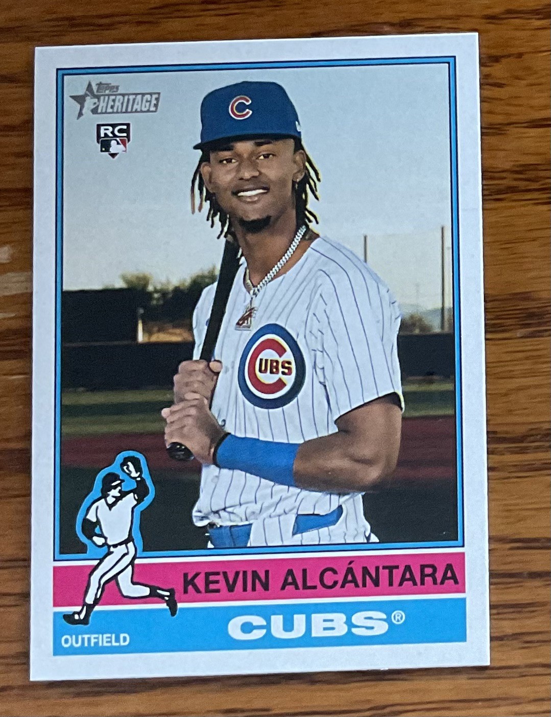 2025 Topps Heritage - Kevin Alcantara - Chicago Cubs - card #353