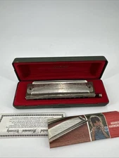HOHNER Super Chromonica Harmonica C With Case, Made in Germany
