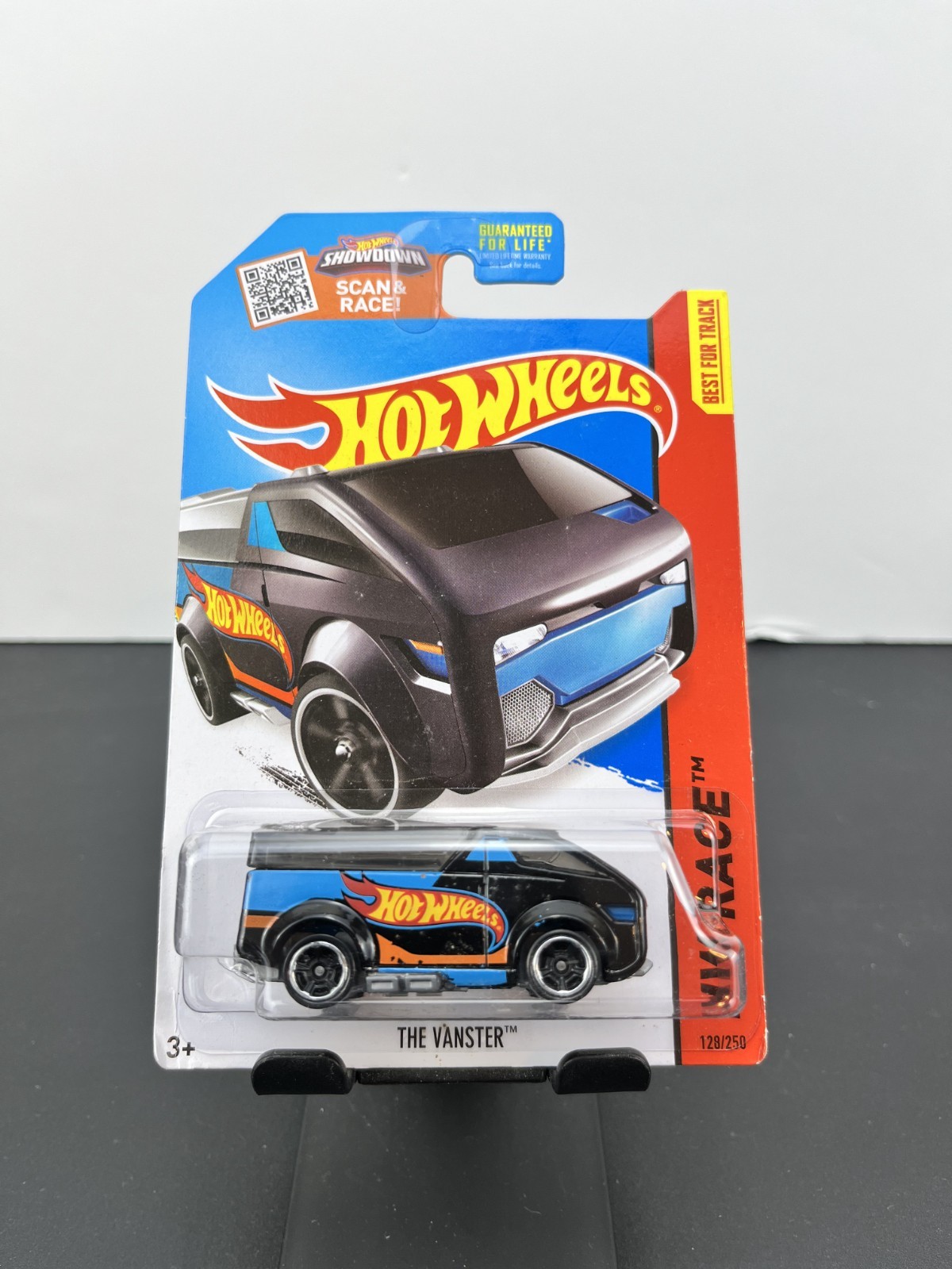 Hot Wheels 2015 Mainline HW Race Team The Vanster Black #128