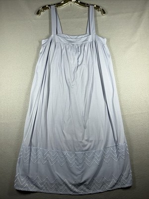 Hanro Vivia Women s S 6/8 Night Gown Sleep Dress Lavender Purple