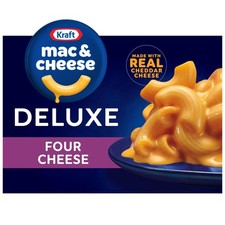 Kraft Deluxe Mac and Cheese, 1 Box, for Easy Dinner or 14 Ounce Pack of 1 