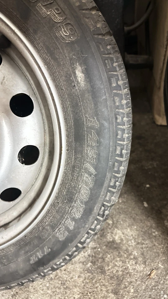 1x Reserverad Ersatzrad Renault Twingo R5 Clio 145/70R13 4,5x13 Et38 1009875 - Bild 4 von 4